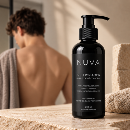 NUVA® Gel Limpiador para Acné Corporal